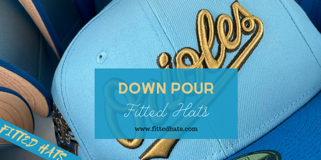 Down Pour Fitted Hats