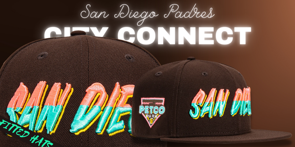 San Diego Padres Petco Park Patch City Connect Fitted Hat