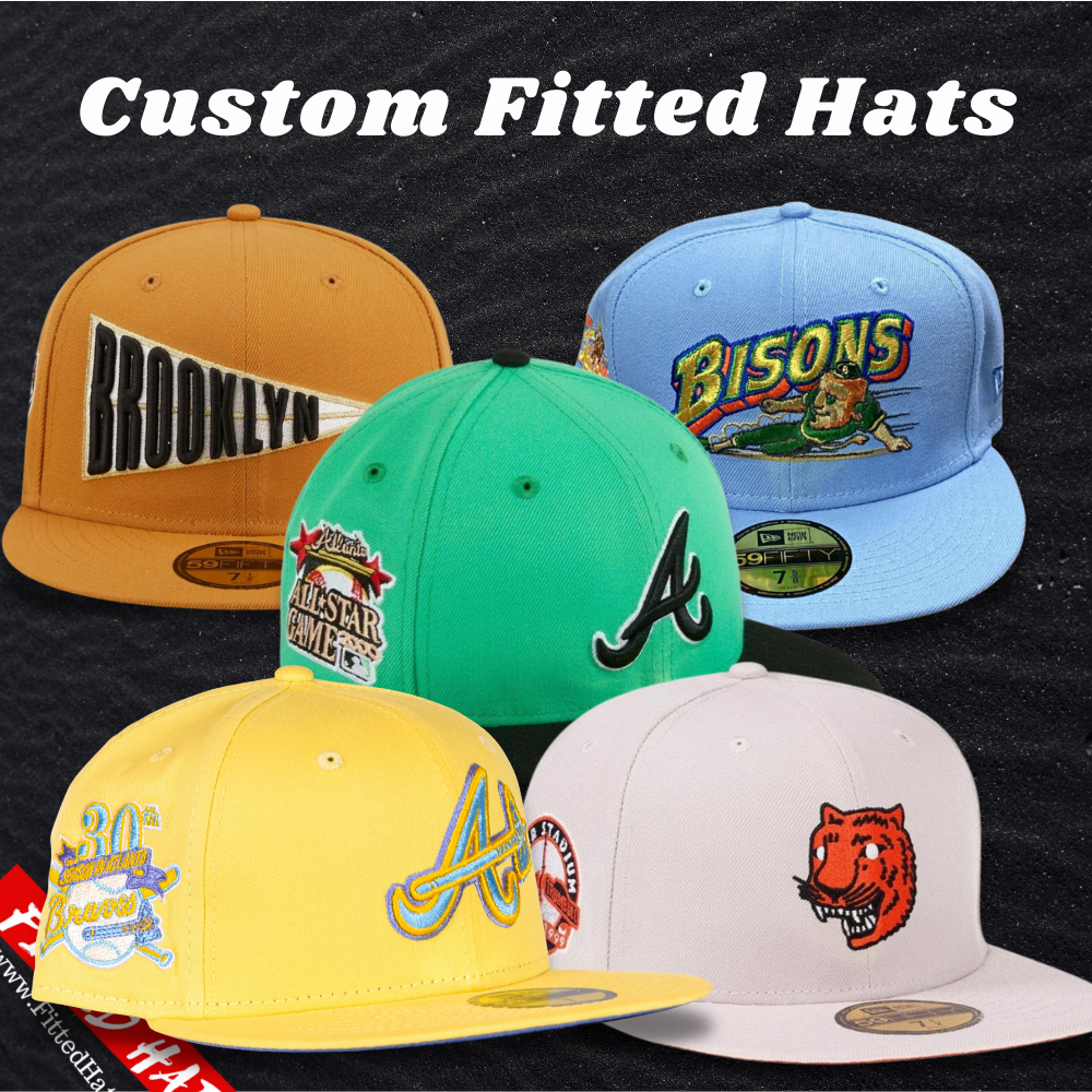 Custom Fitted Hats & Caps Union Made in USA