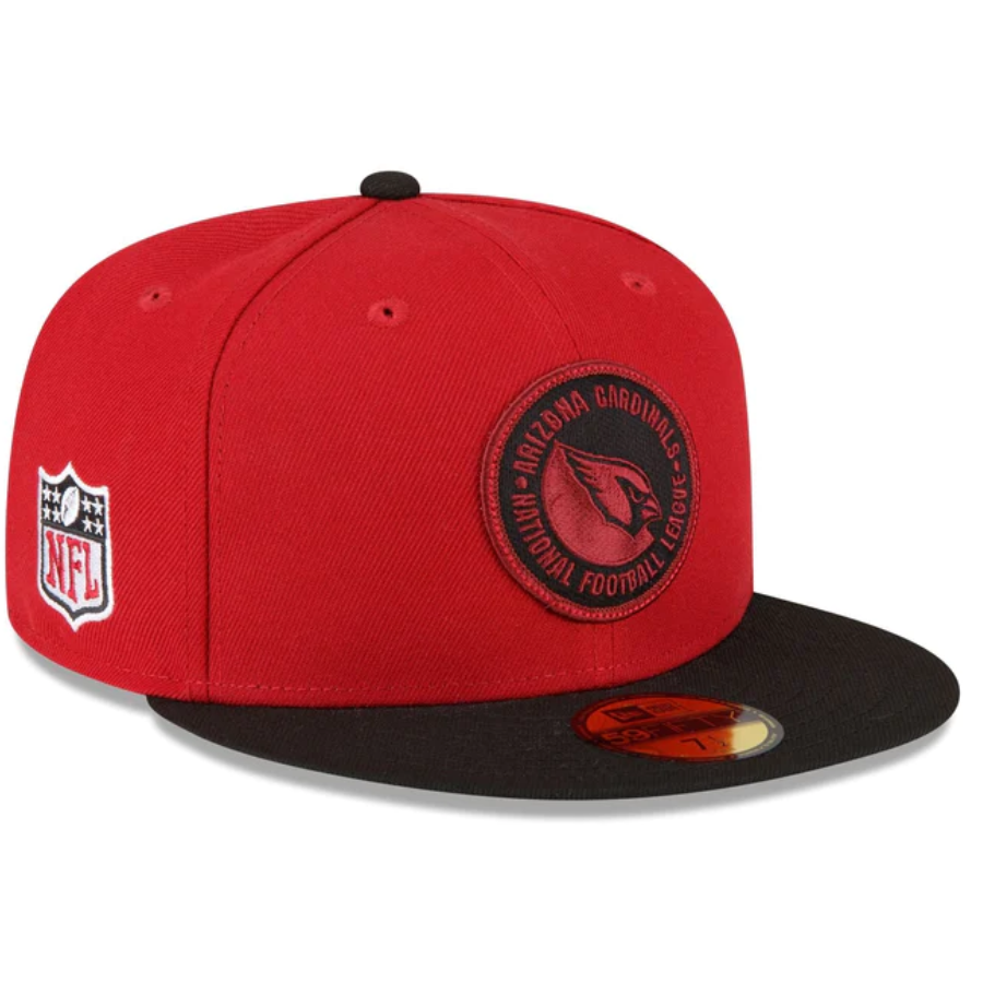 New Era Arizona Cardinals 2023 Sideline Team Patch 59FIFTY Fitted Hat