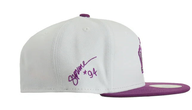 New Era x Supreme King of New York White/Purple 59FIFTY Fitted Hat