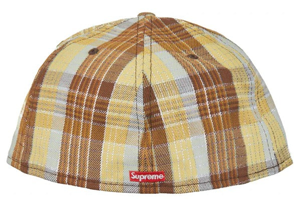 New Era x Supreme Brown Plaid 59FIFTY Fitted Hat