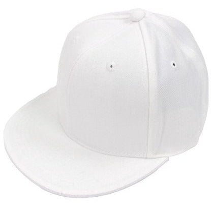 Ventana White Blank Fitted Hat
