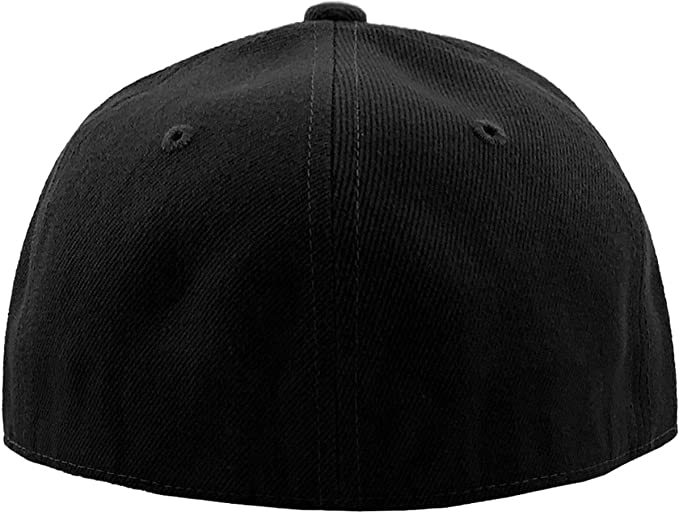 Kbethos Black Blank Fitted Hat