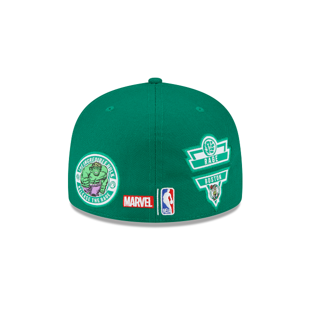 New Era Marvel X Boston Celtics Green 2023 59FIFTY Fitted Hat