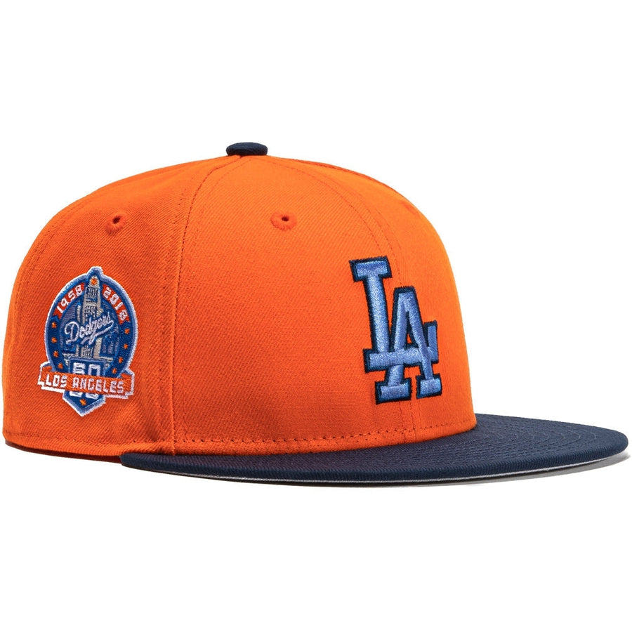 New Era  Orange Crush Los Angeles Dodgers 60th Anniversary 59FIFTY Fitted Hat