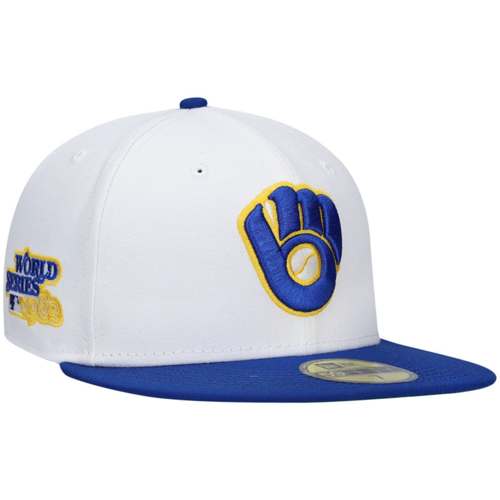 New Era Milwaukee Brewers Two Tone 1982 World Series 59Fifty Fitted Hat