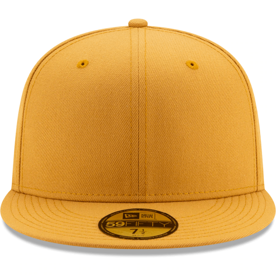 New Era Blank Gold 59Fifty Fitted Hat