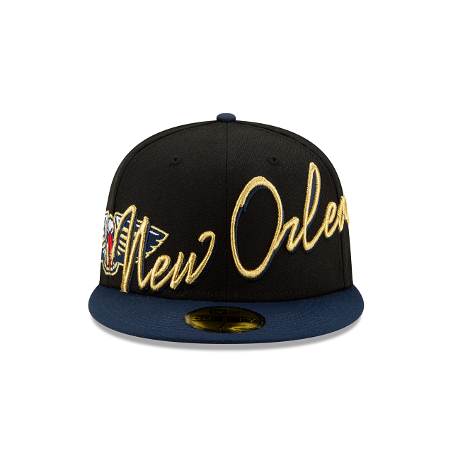 New Era New Orleans Pelicans Cursive 59FIFTY Fitted Hat