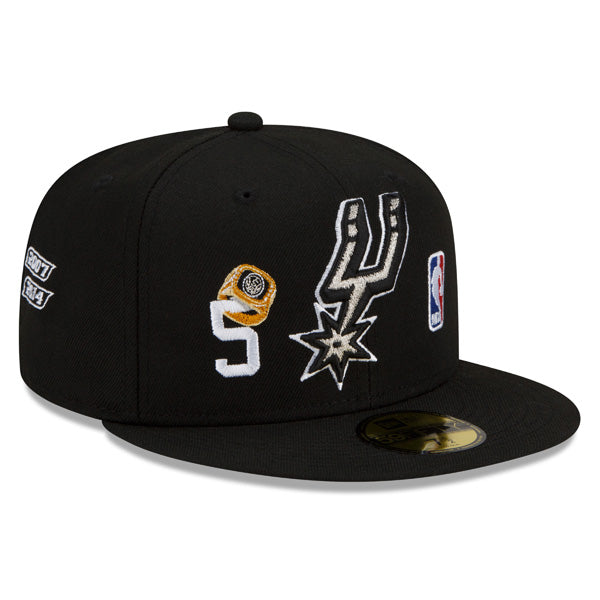 New Era San Antonio Spurs Count The Rings 59FIFTY Fitted Hat