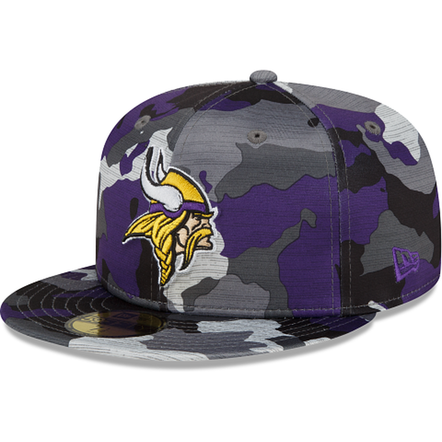 New Era  Minnesota Vikings 2022 Training 59FIFTY Fitted Hat