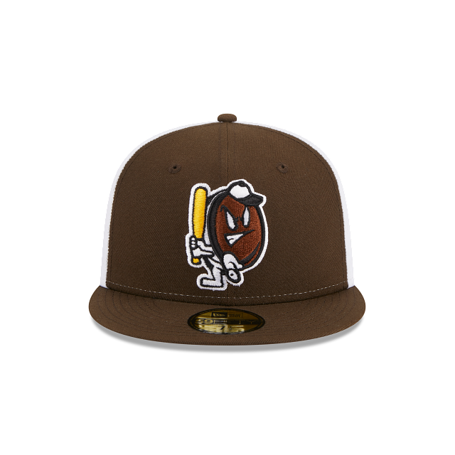 New Era Portland Sea Dogs Theme Night Brown 59FIFTY Fitted Hat