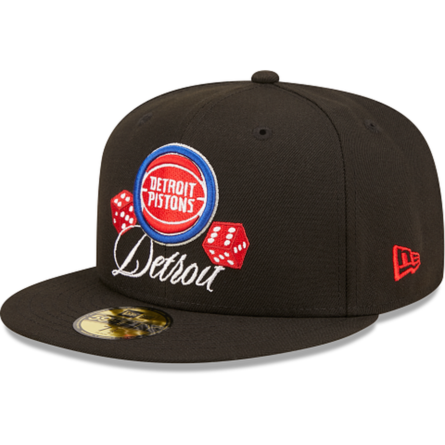 New Era Detroit Pistons Roller 2022 59FIFTY Fitted Hat
