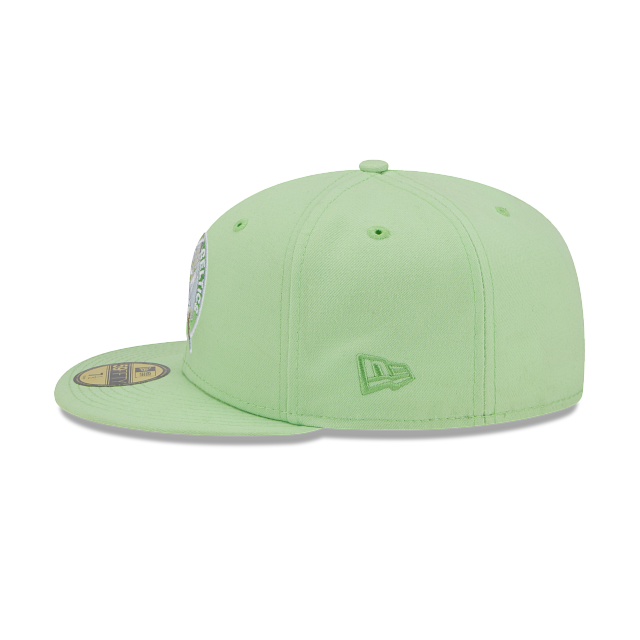 New Era Boston Celtics Light Fantasy Fitted Hat w/ Converse One Star Ox Tyler the Creator Golf Le Fleur Jade Lime
