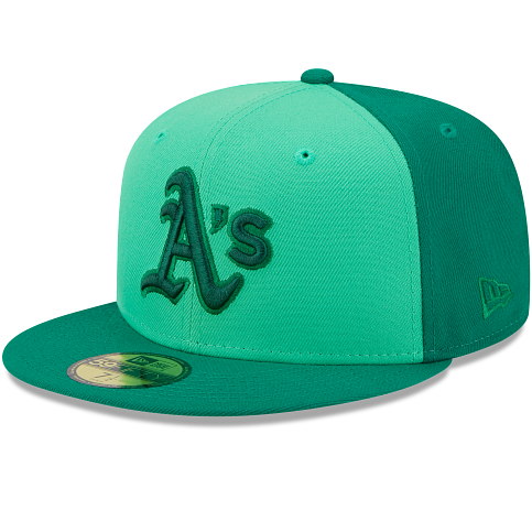 New Era Oakland Athletics Tri-Tone Team 2023 59FIFTY Fitted Hat