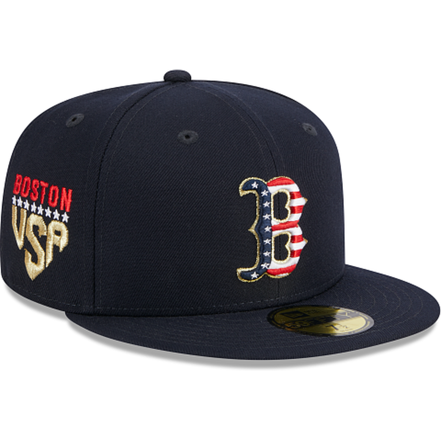 New Era Boston Red Sox Independence Day 2023 Kids 59FIFTY Fitted Hat