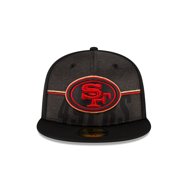 New Era San Francisco 49ers 2023 Training Black 59FIFTY Fitted Hat