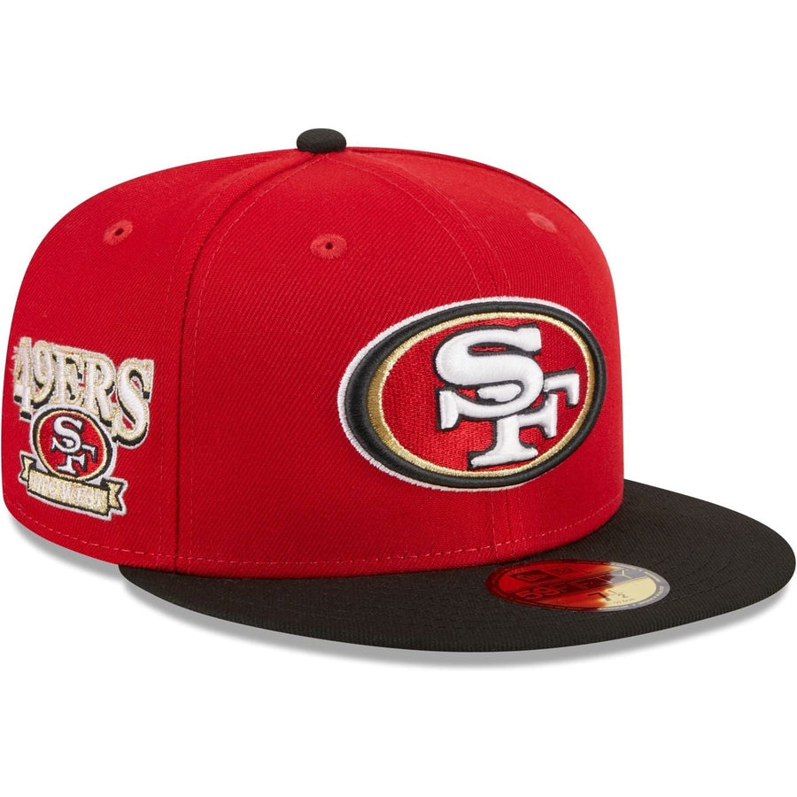 New Era San Francisco 49ers Throwback Hidden 2023 59FIFTY Fitted Hat