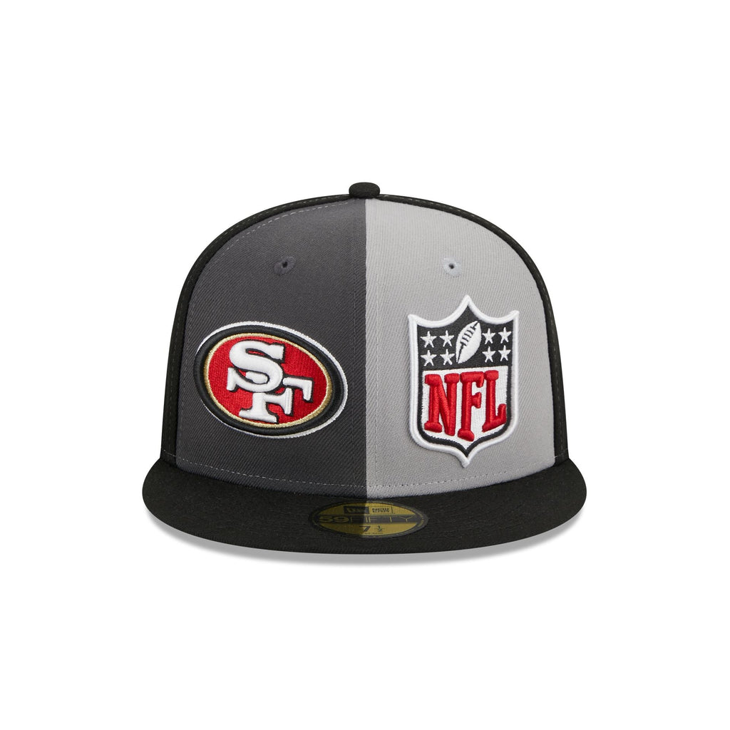 New Era San Francisco 49ers 2023 Sideline Gray 59FIFTY Fitted Hat