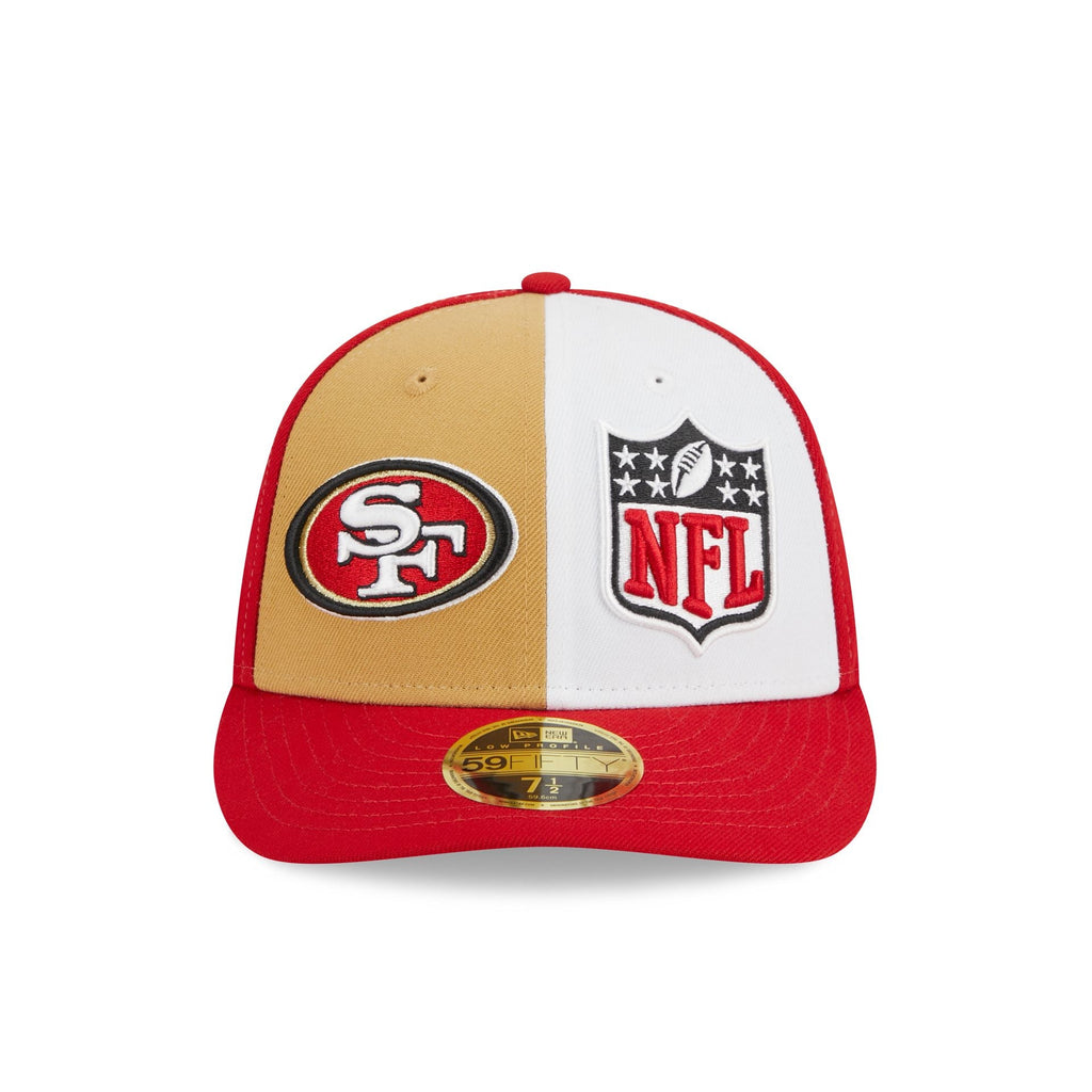 New Era San Francisco 49ers 2023 Sideline Low Profile 59FIFTY Fitted Hat