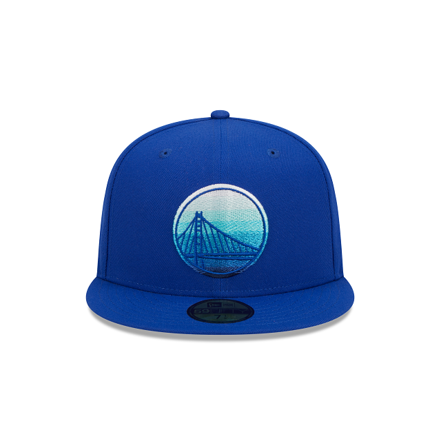 New Era Golden State Warriors Metallic Gradient 2023 59FIFTY Fitted Hat