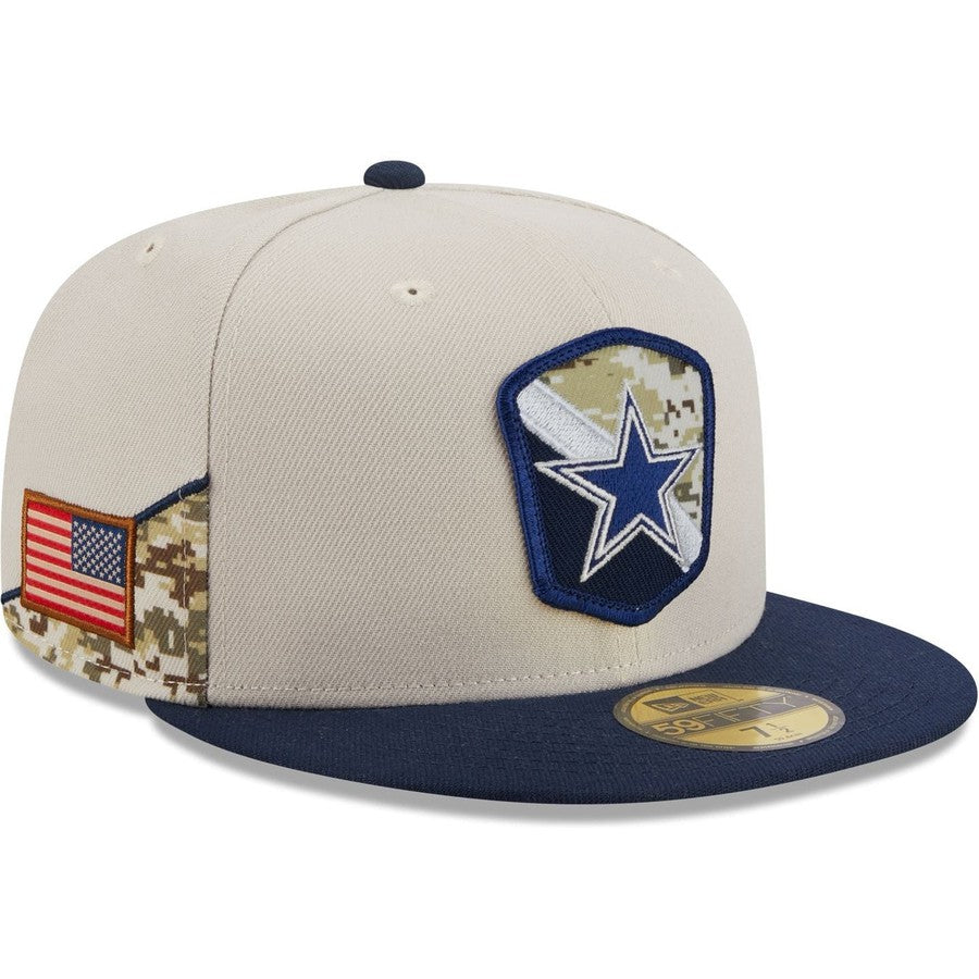 New Era Dallas Cowboys 2023 Salute to Service 59FIFTY Fitted Hat