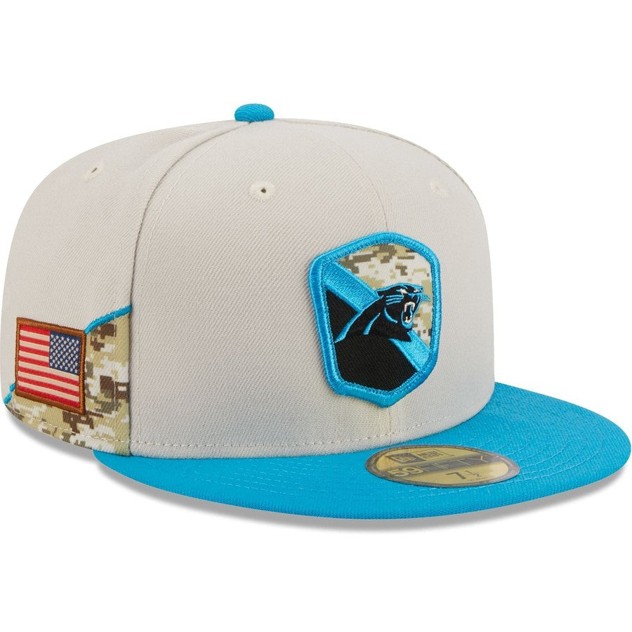 New Era Carolina Panthers 2023 Salute to Service 59FIFTY Fitted Hat