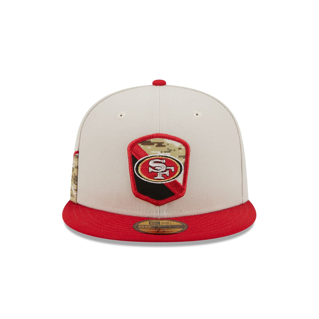 New Era San Francisco 49ers 2023 Salute to Service 59FIFTY Fitted Hat