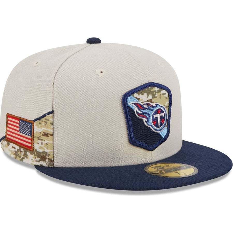 New Era Tennessee Titans 2023 Salute to Service 59FIFTY Fitted Hat