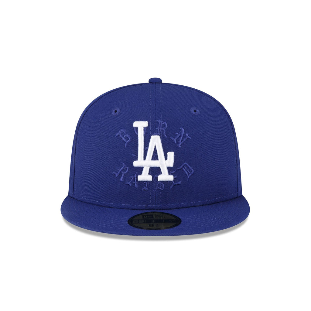 New Era Born X Raised Los Angeles Dodgers Blue 2023 59FIFTY Fitted Hat