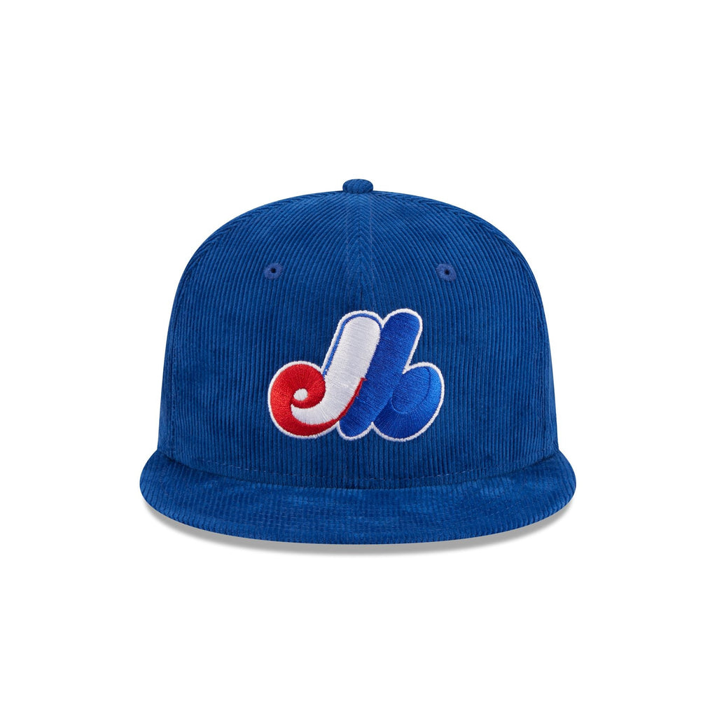 New Era Montreal Expos Throwback Corduroy 2023 59FIFTY Fitted Hat