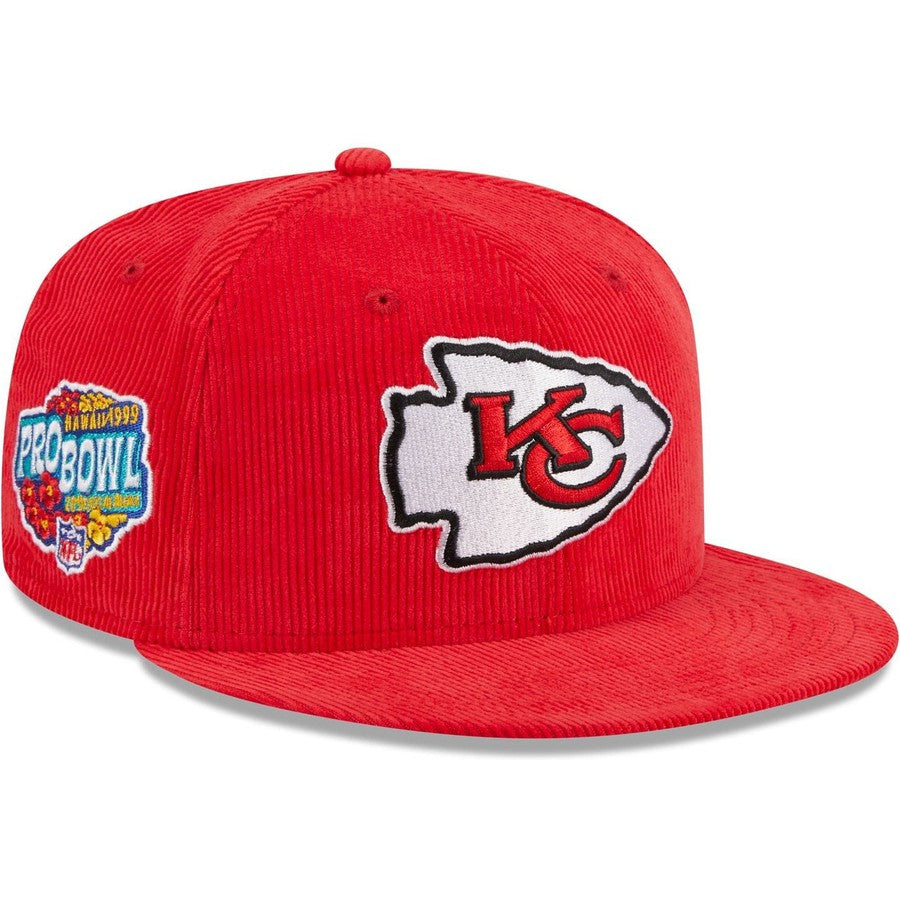 New Era Kansas City Chiefs Throwback Corduroy 2023 59FIFTY Fitted Hat