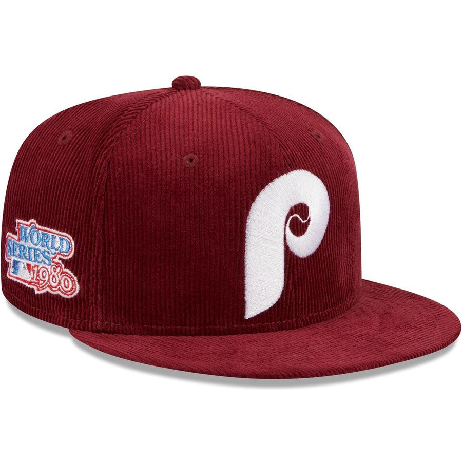 New Era Philadelphia Phillies Throwback Corduroy 2023 59FIFTY Fitted Hat