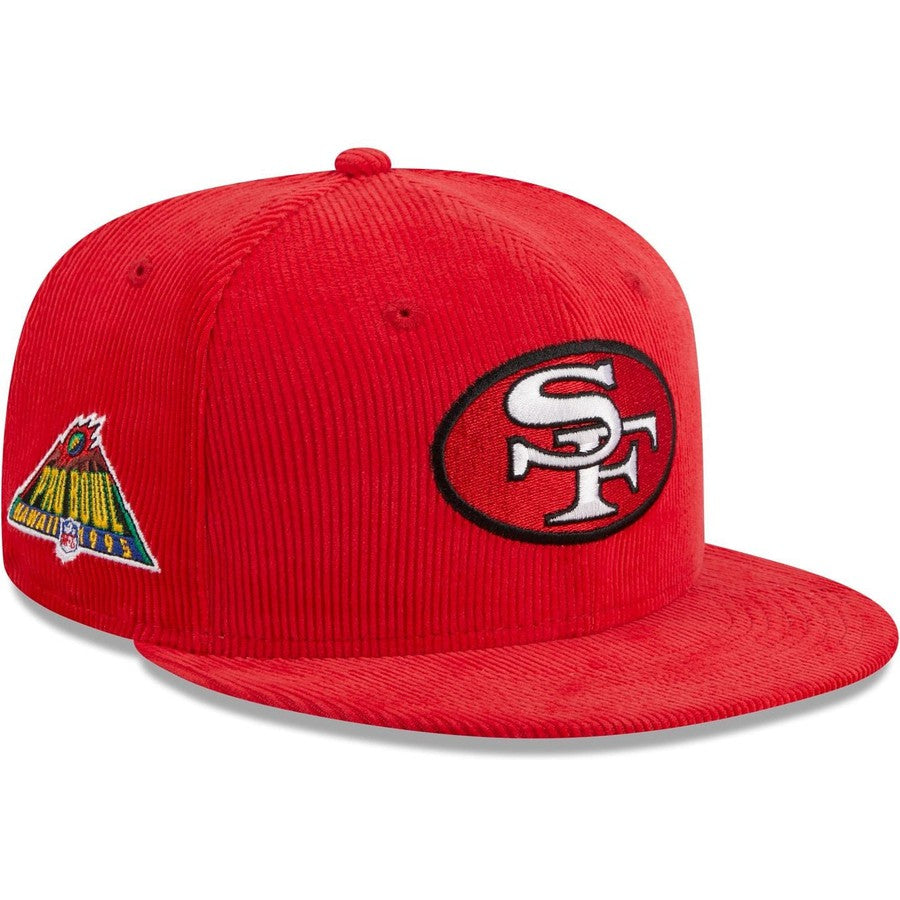 New Era San Francisco 49ers Throwback Corduroy 2023 59FIFTY Fitted Hat