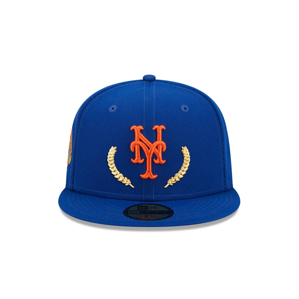 New Era New York Mets Gold Leaf 2023 59FIFTY Fitted Hat