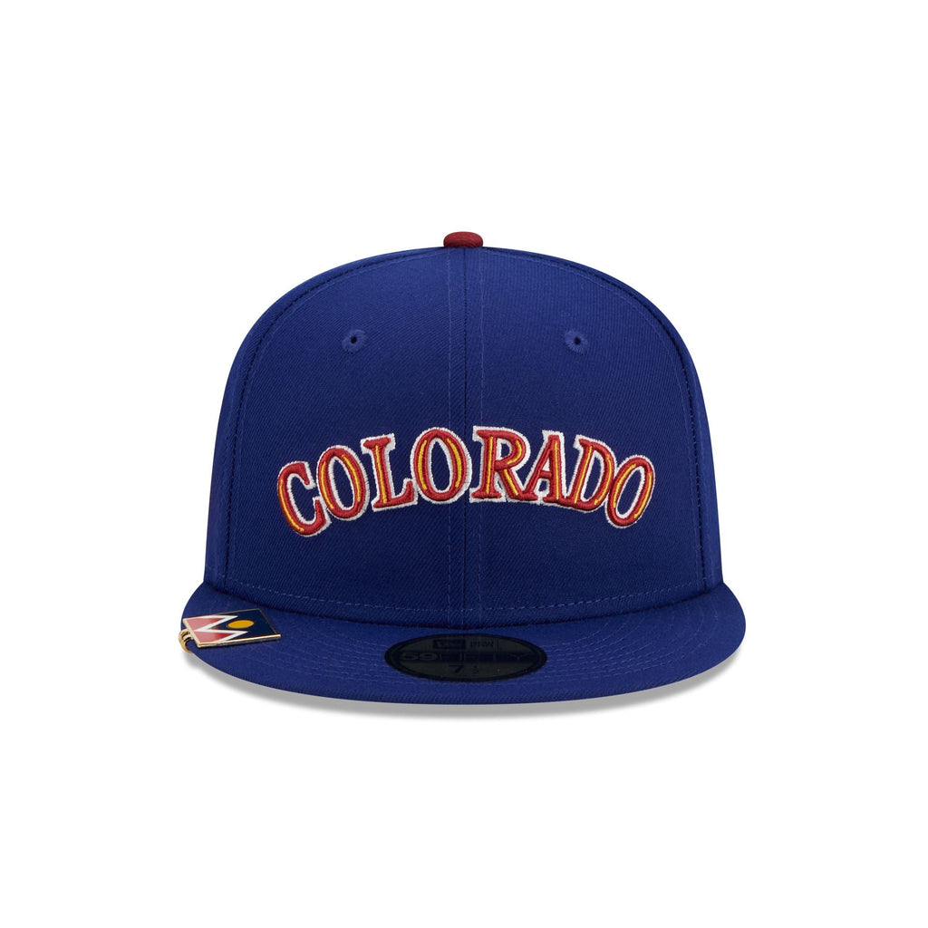 New Era Colorado Rockies City Flag 2023 59FIFTY Fitted Hat