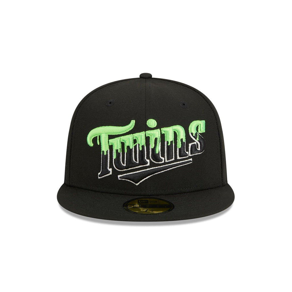 New Era Minnesota Twins Slime Drip 2023 59FIFTY Fitted Hat