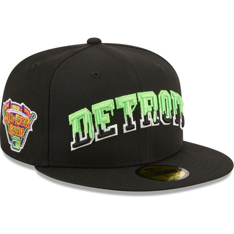 New Era Detroit Tigers Slime Drip 2023 59FIFTY Fitted Hat