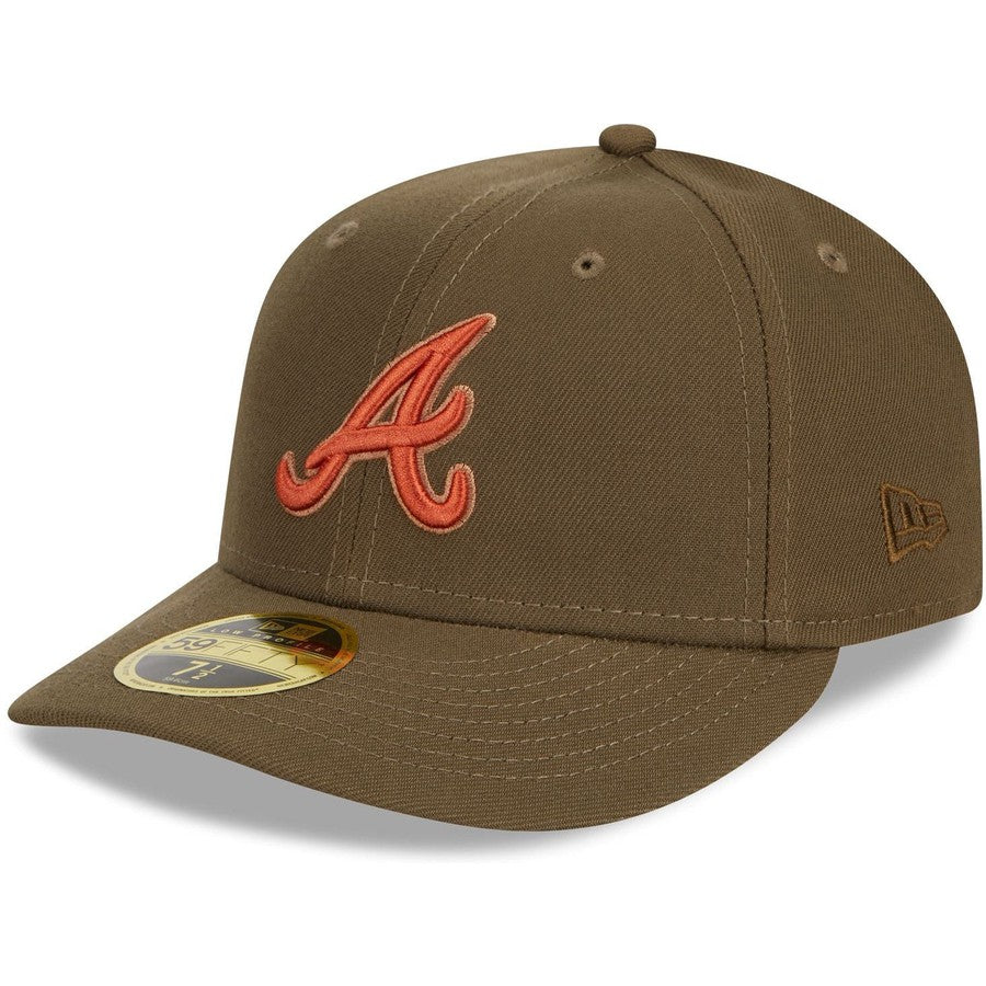 New Era Atlanta Braves Rustic Fall Low Profile 2023 59FIFTY Fitted Hat