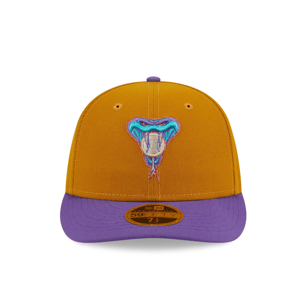 New Era Arizona Diamondbacks Vintage Gold Low Profile 2023 59FIFTY Fitted Hat