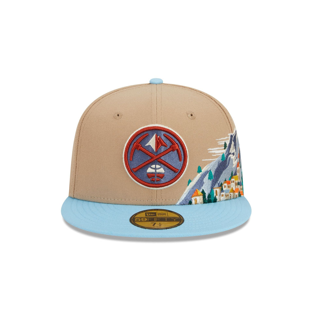 New Era Denver Nuggets Snowcapped 2023 59FIFTY Fitted Hat