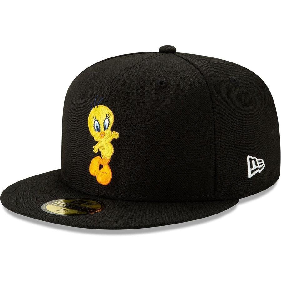 New Era Looney Tunes Tweety Bird Black 2023 59FIFTY Fitted Hat