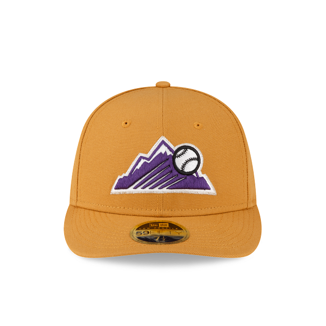New Era Colorado Rockies Taupe Low Profile 2023 59FIFTY Fitted Hat