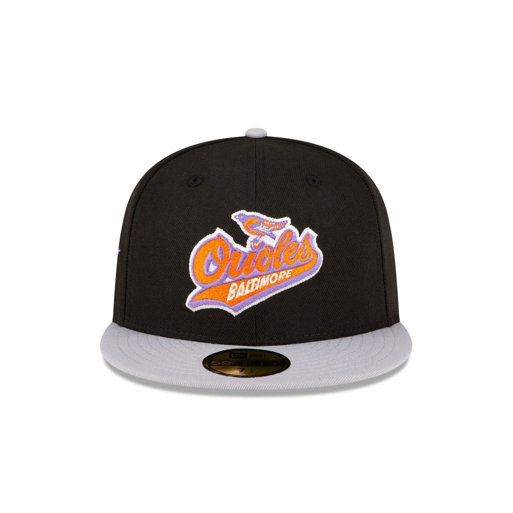 New Era Just Caps Ghost Night Baltimore Orioles 2023 59FIFTY Fitted Hat