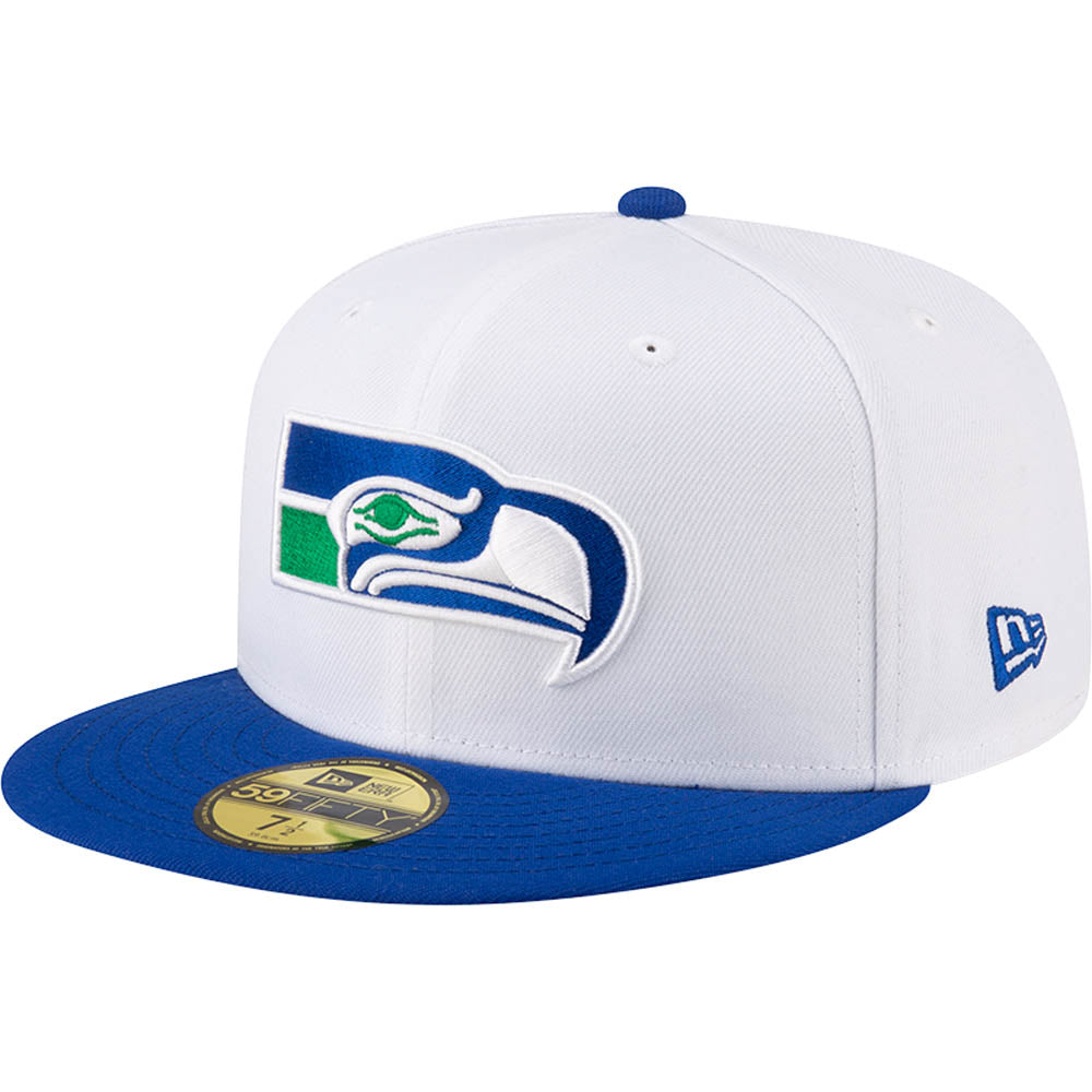 New Era x JS Seattle Seahawks "Snow" White 2023 59FIFTY Fitted Hat
