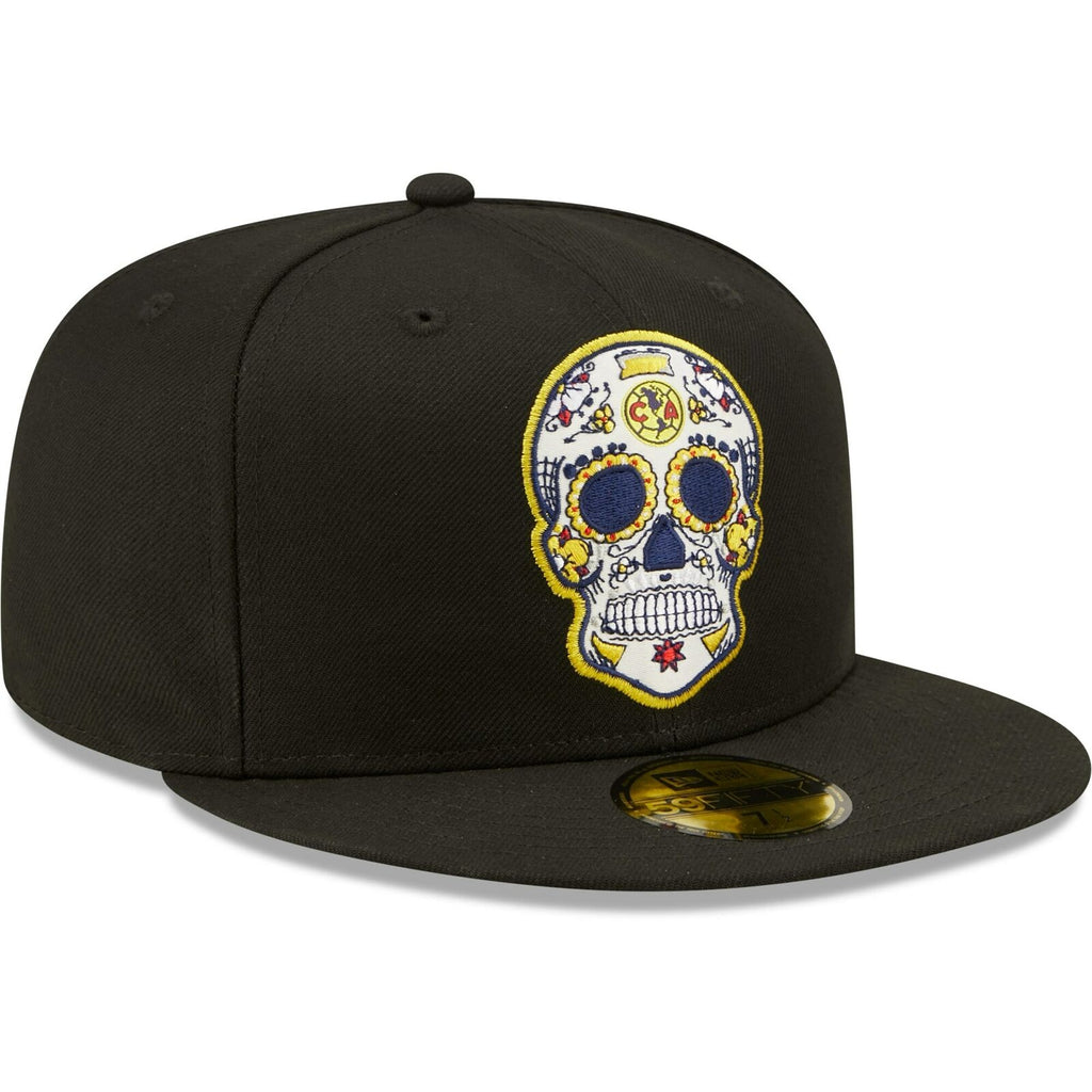 New Era Black Club America 59FIFTY Sugar Skull Fitted Hat