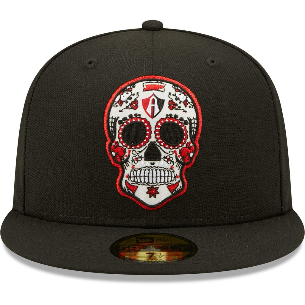 New Era Black Club Atlas 59FIFTY Sugar Skull Fitted Hat