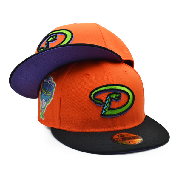 New Era Arizona Diamondbacks Orange/Black 1998 Inaugural Season 59FIFTY Fitted Hat