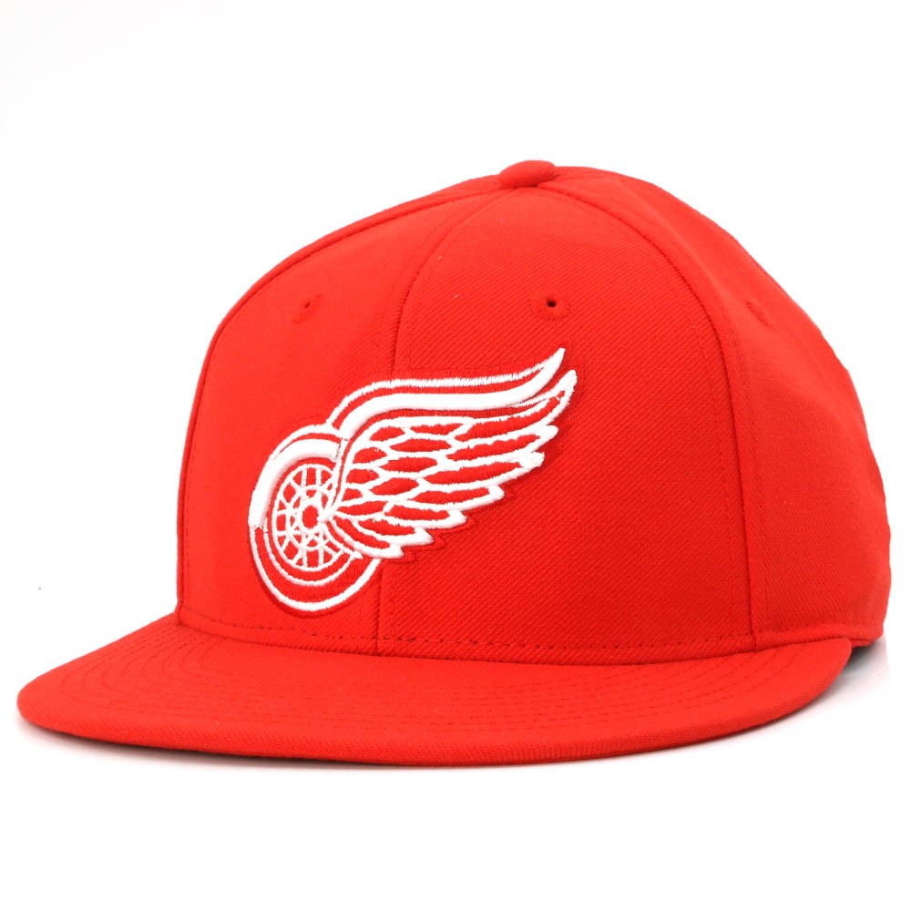 Detroit Red Wings Adidas Vintage Fitted Hat