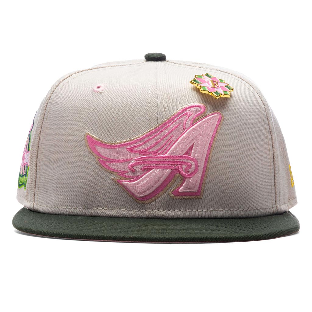 New Era x Feature Los Angeles Angels 'Lotus' 2023 59FIFTY Fitted Hat